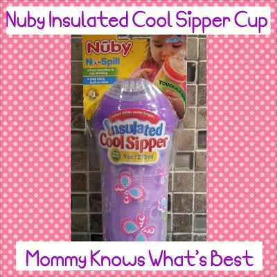 Nuby No-Spill Insulated Cool SipperCup Review