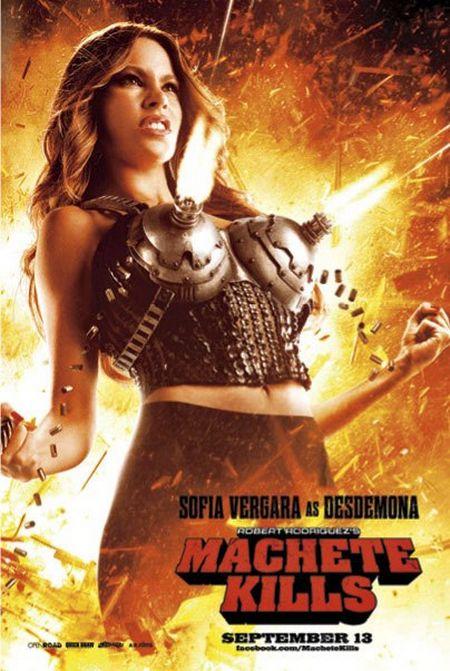 'Machete Kills' Intros Boob Guns in Sofia Vergara's Character Poster