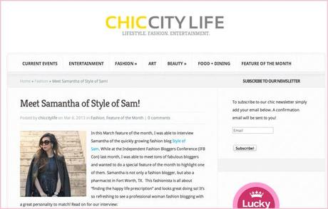 Find me at Chic City Life