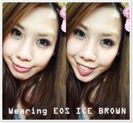 EOS ICE BROWN CIRCLE LENS REVIEW