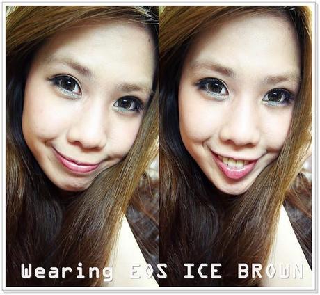 EOS ICE BROWN CIRCLE LENS REVIEW