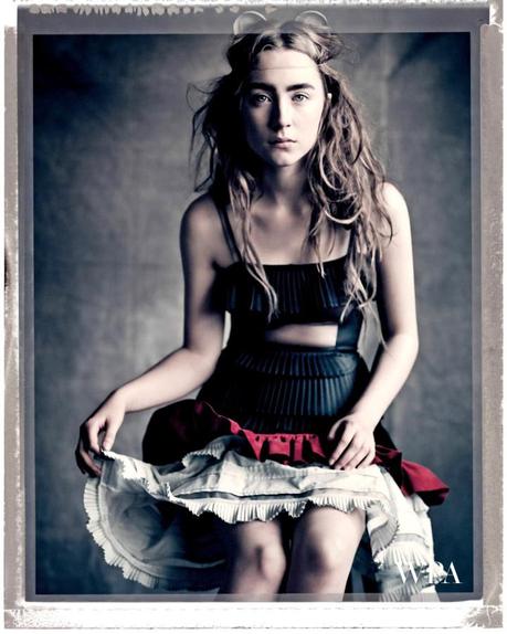Saoirse Ronan by Paolo Roversi for Vogue UK April 2013