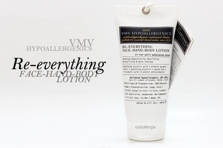Rave Review: VMV Hypoallergenics Re-everything Face-Hand-Body Lotion