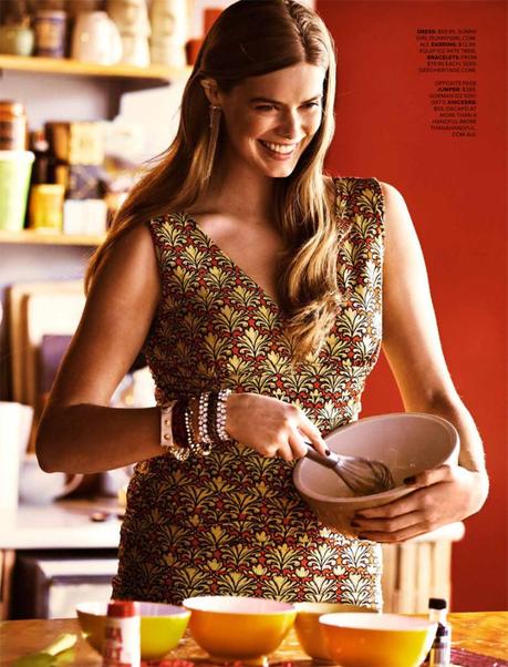 Robyn Lawley for Cosmopolitan Australia April 2013 by Steven Chee  3