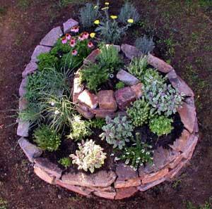 Spiral Herb Garden