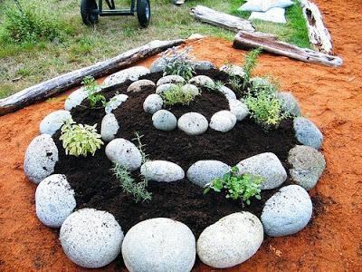 Spiral Herb Garden