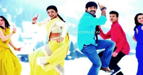 Diamond girl song stills jr ntr kajal agarwal NTR Kajal Agarwal Baadshahs Diamond Girl Song Working Still