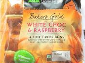 Asda White Choc Raspberry Cross Buns Review
