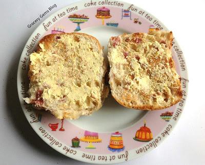 Asda White Choc & Raspberry Hot Cross Buns Review