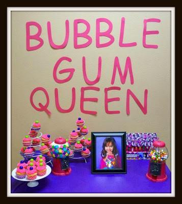 Bubble Gum Cake and Party