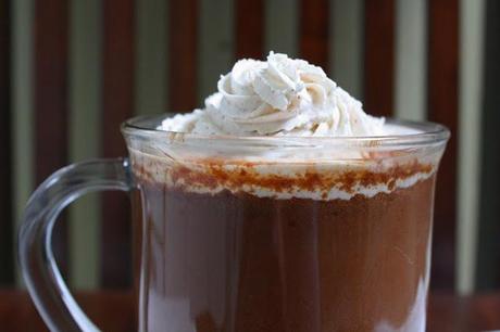 on south pole hot chocolate...
