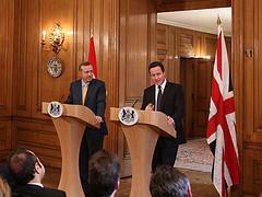 David Cameron and Recep Tayyip Erdogan