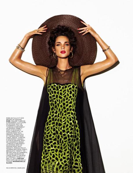 Carla Crombie by Laurence Laborie for L’Officiel Maroc March 2013 2