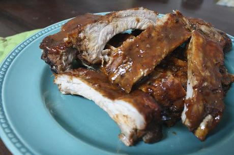 on crock pot barbecue pork ribs...