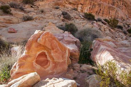 moon over the valley valley of fire 2013