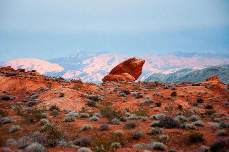 moon over the valley valley of fire 2013
