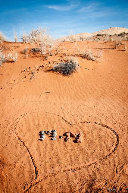 moon over the valley valley of fire 2013