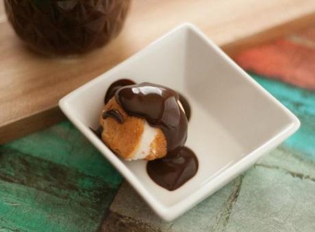 Gluten Free Cake Pop Cream Puffs