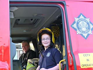 A visit from the emergency services