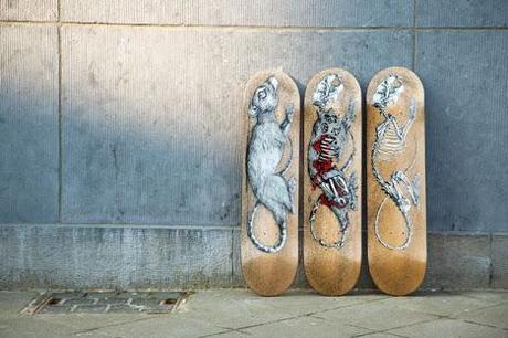 Street Artist ROA x The SK8room Limited Edition Skate Decks