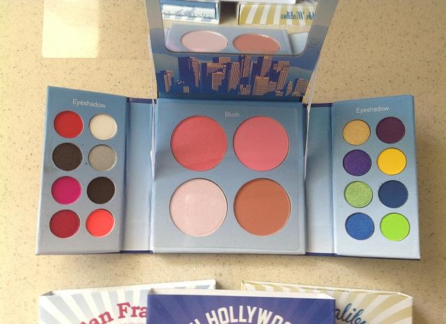 BH Cosmetics California Palettes: Hollywood Review and Swatches