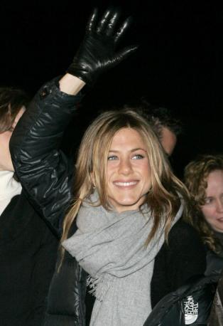 Even Jennifer Aniston, now in her forties, knows hands don't lie.