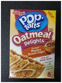 Pop-Tarts Oatmeal Delights Frosted Mapley Brown Sugar