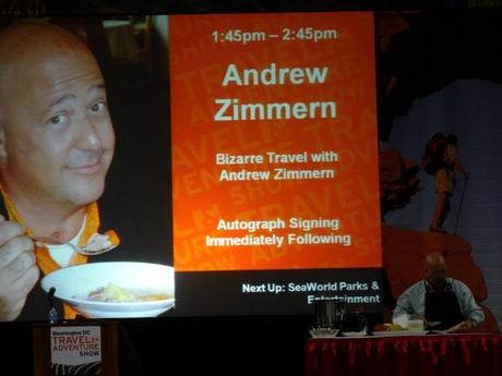 Andrew Zimmern at the Travel and Adventure Show