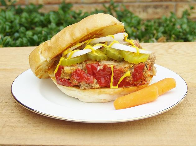Meatloaf Sandwich Plated
