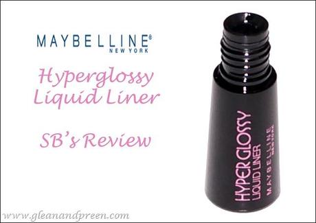 Maybelline HyperGlossy Liquid Liner ~ Review, Swatch & EOTD