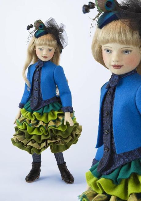 Mademoselle Peacock by Maggie Made Dolls