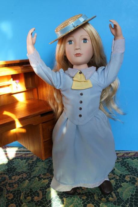 Dolly Review: A Girl For All Time Amelia Amelia, standing