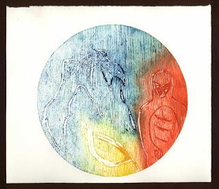 Wood Circle - from Relief to Intaglio