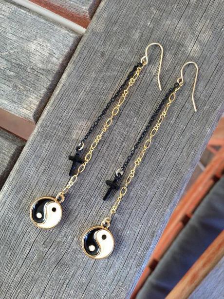 yin yang earrings