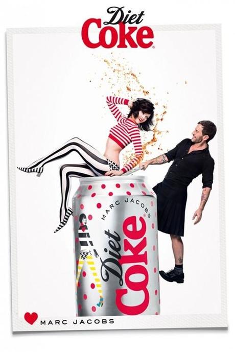 Marc Jacobs x Diet Coke Ad Campaigns