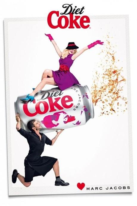 Marc Jacobs x Diet Coke Ad Campaigns