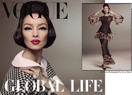 Eye Candy : Fei Fei Sun Covers Vogue Italia