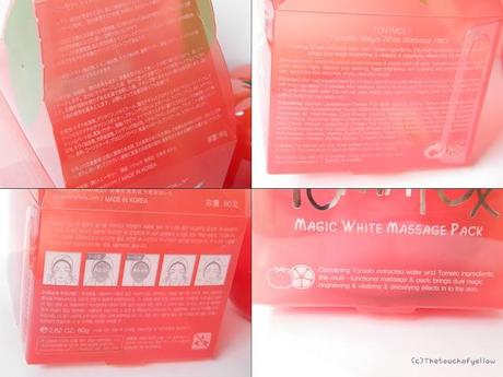 Review: Tony Moly Tomatox Magic White Massage Pack