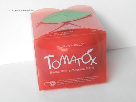 Review: Tony Moly Tomatox Magic White Massage Pack