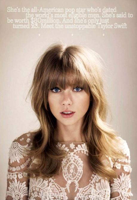 Taylor Swift by Karen Collins for InStyle UK April 2013
