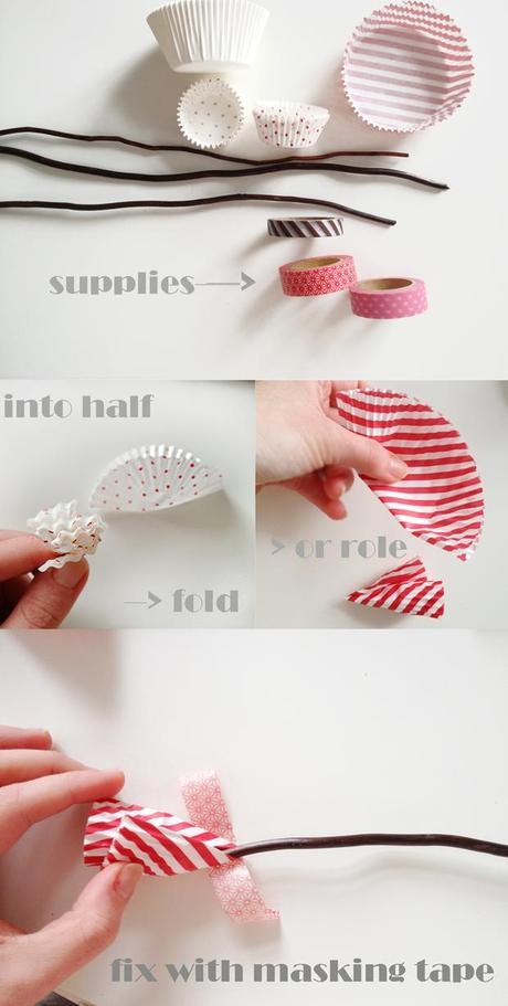 PAPER SPRING FLOWER DIY.