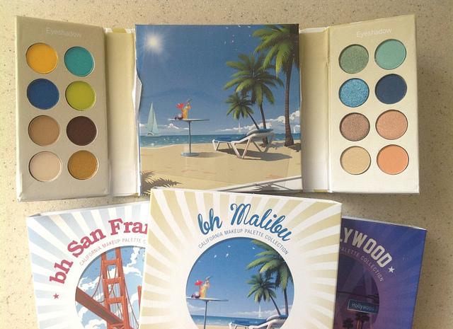 BH Cosmetics California Palettes: Malibu Review and Swatches