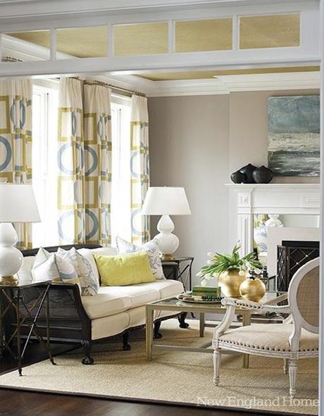 decor painted ceilings Painting Your Ceiling and Trims~A Great Design Idea! HomeSpirations
