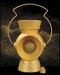 1:1 SCALE YELLOW LANTERN POWER BATTERY AND RING PROP REPLICA