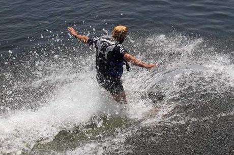 Water Skiing in Kashmir