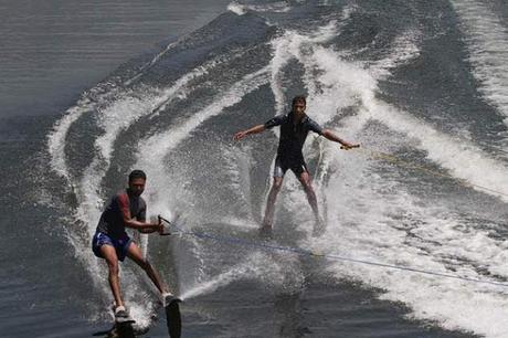 Water Skiing in Kashmir