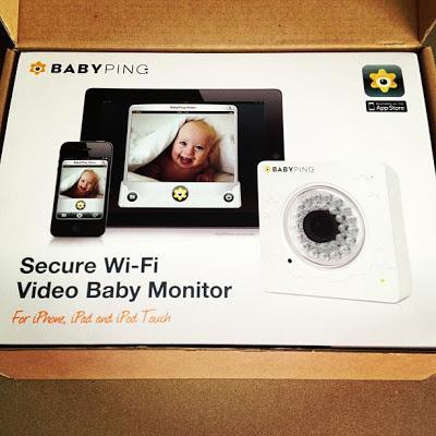 Clever Baby Products: BabyPing Video Monitor