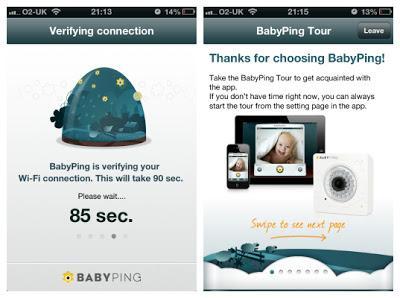Clever Baby Products: BabyPing Video Monitor