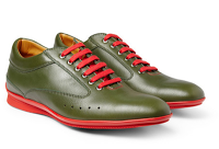 Step Out of Luxury in Luxury:   John Lobb Aston Martin Leather Sneakers