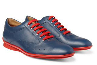 Step Out of Luxury in Luxury:   John Lobb Aston Martin Leather Sneakers